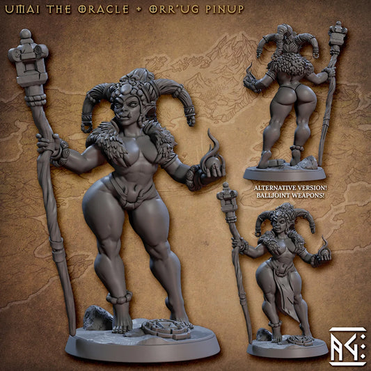 Artisan Guild - Umai the Oracle - Orr Ug Orc Pinup - Nomad Orr'ugs 2023 March