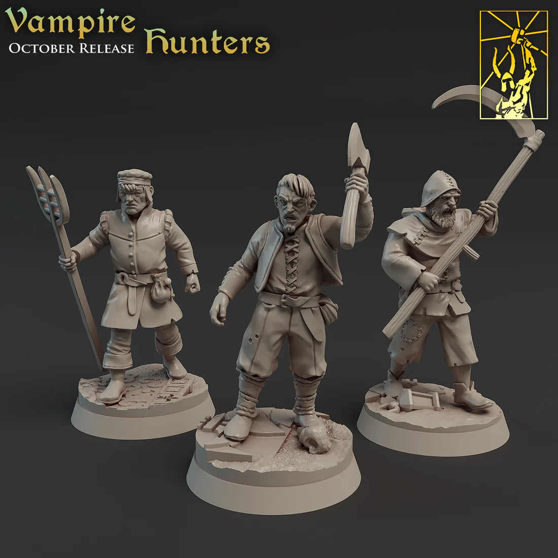 Titan Forge - Villagers M - Vampire Hunters 2020 October