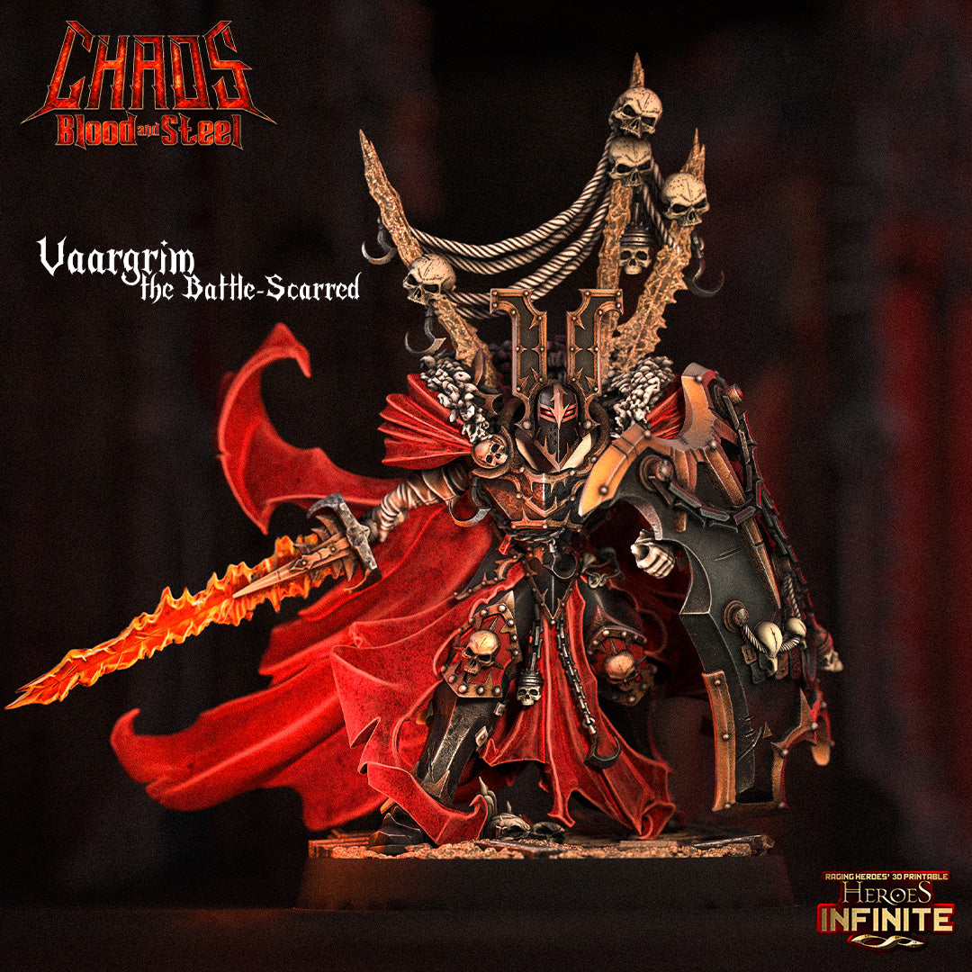 Heroes Infinite Raging Heores - Chaos Blood & Steel 2024 January Release