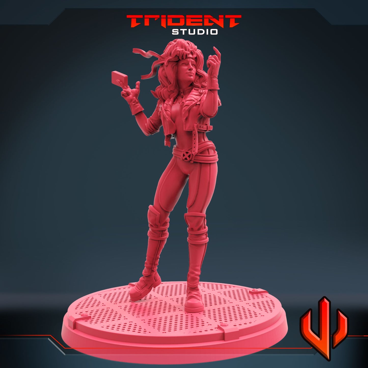 Trident Miniatures - Gambit & Rogue, Valentines X-Men 2022 Loyalty Reward