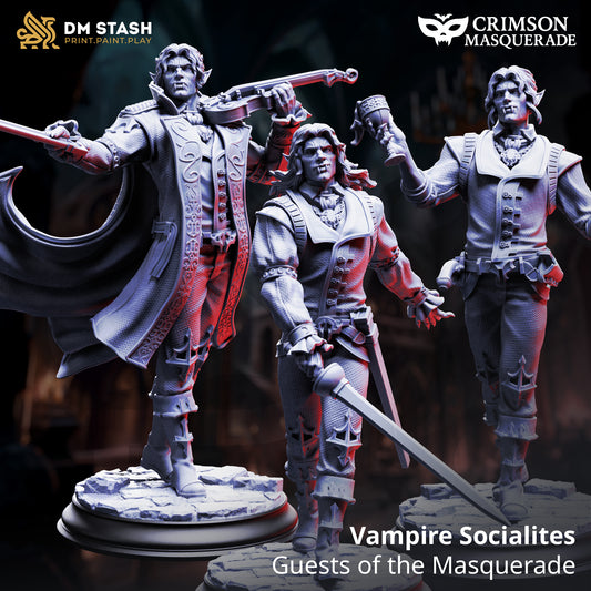 DM Stash - Vampire Socialites, Guests of the Masquerade - Crimson Masquerade 2025 September
