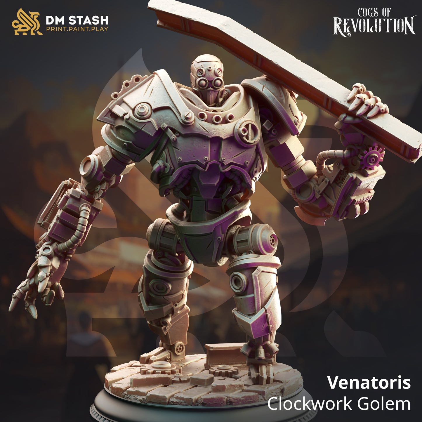 DM Stash - Venatoris, Clockwork Golem - Cogs of Revolution 2025 February