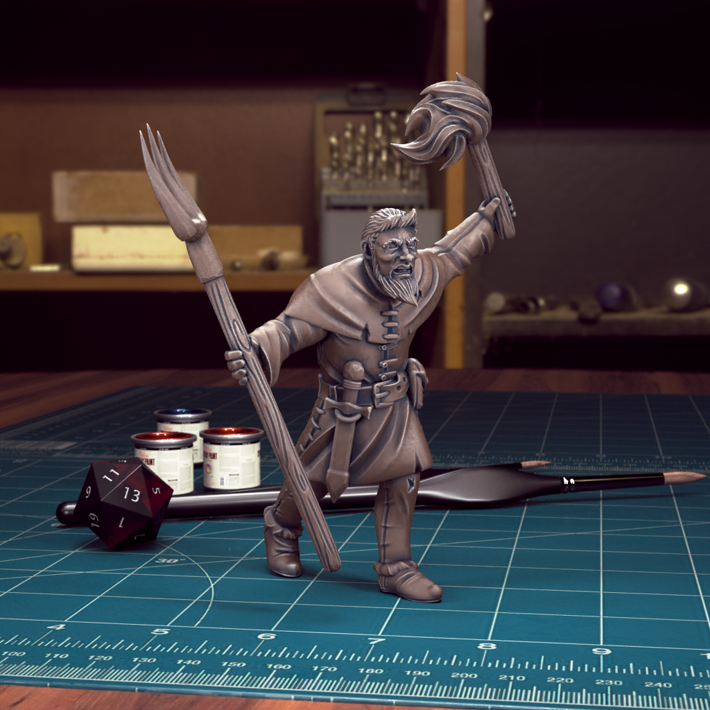 Tytan Troll - Barovia Villager 12, The Curse of Stradh - 2023 May