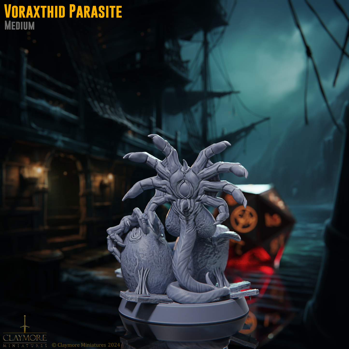 Claymore Miniatures - Voraxthid Parasite - Voyage of the Damned 2025 March
