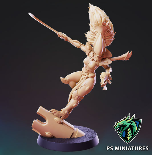 PSMiniatures - Wailing Phantom B, Eldar - Warhammer 40K