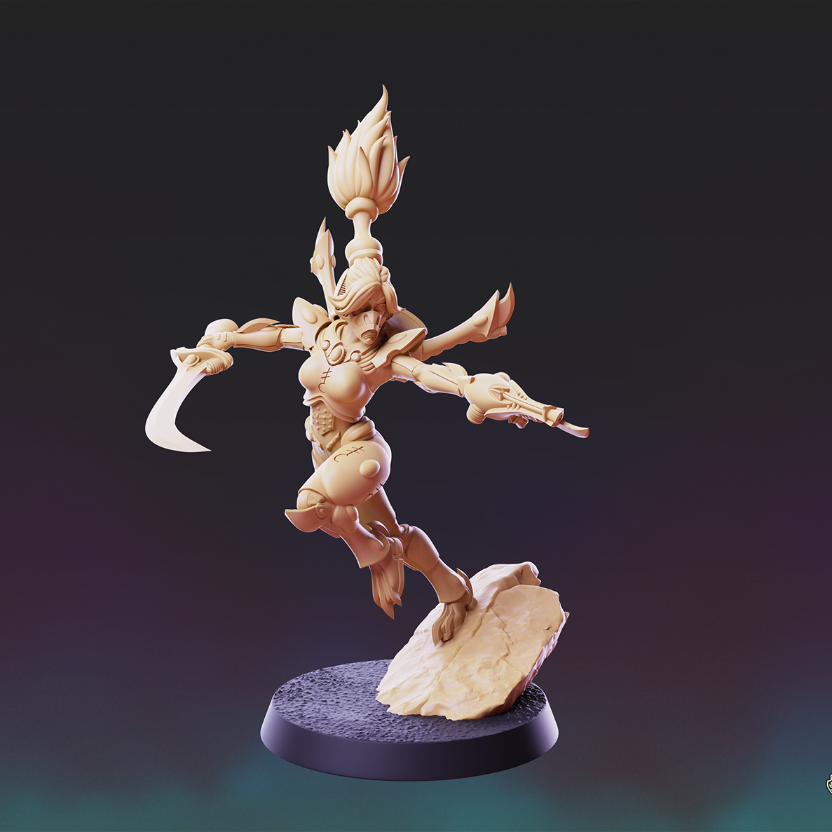 PSMiniatures - Wailing Phantom D, Eldar - Warhammer 40K