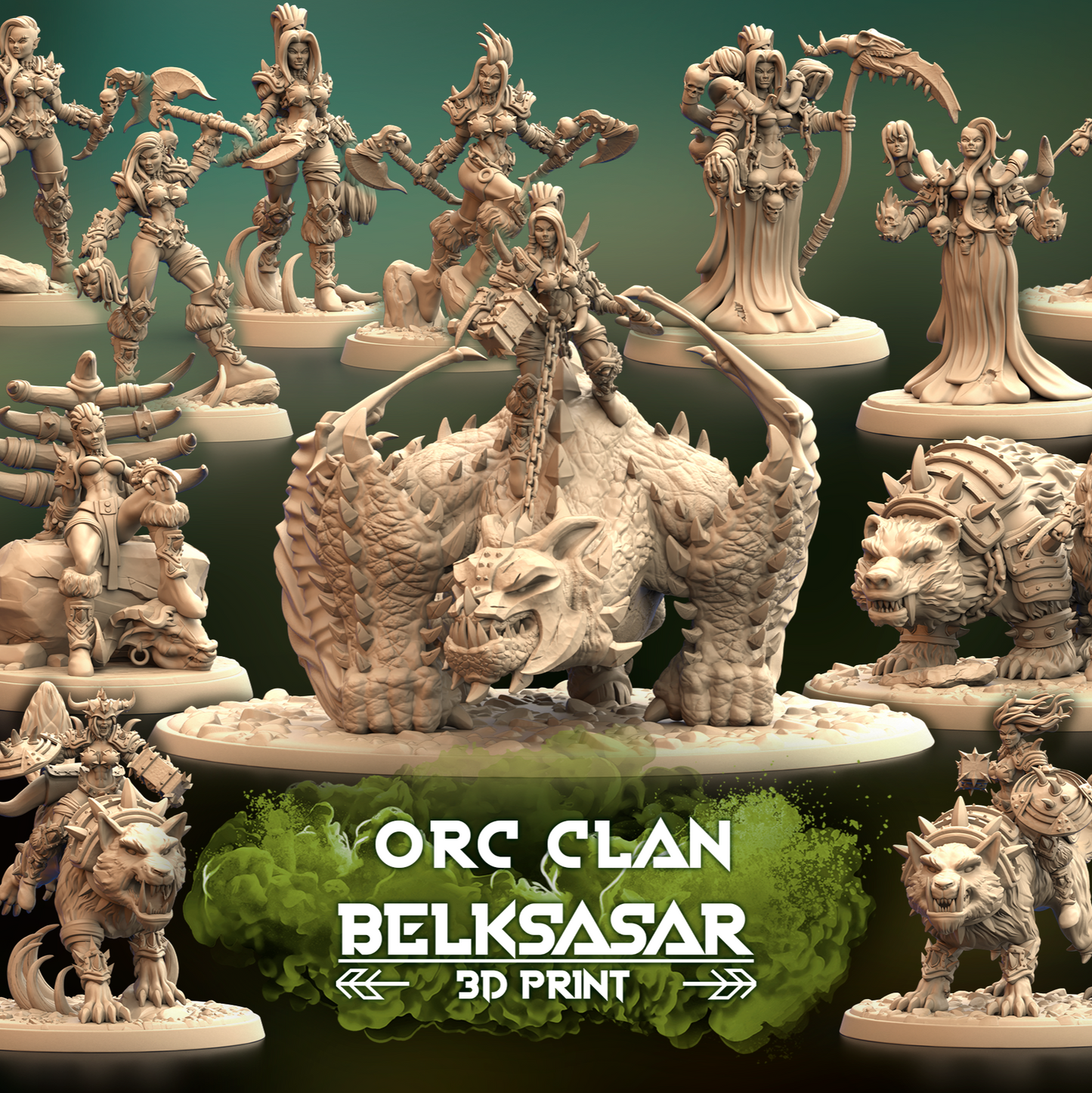 Belksasar - Orc Clan 2024 August Release 35mm