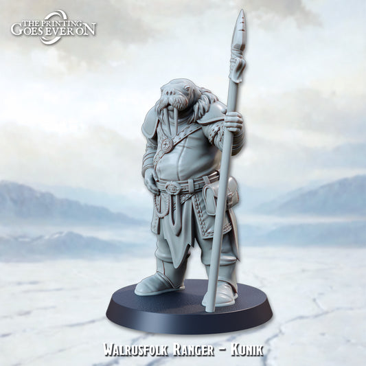 The Printing Goes Ever On - Kunik, Walrusfolk Ranger - Frostbound Fate 2024 December