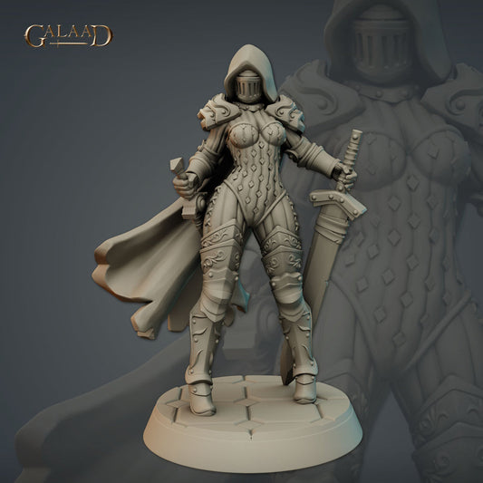 Galaad - Warden 02 Female Paladin Oathbreaker - Knights and Specters 2023 December