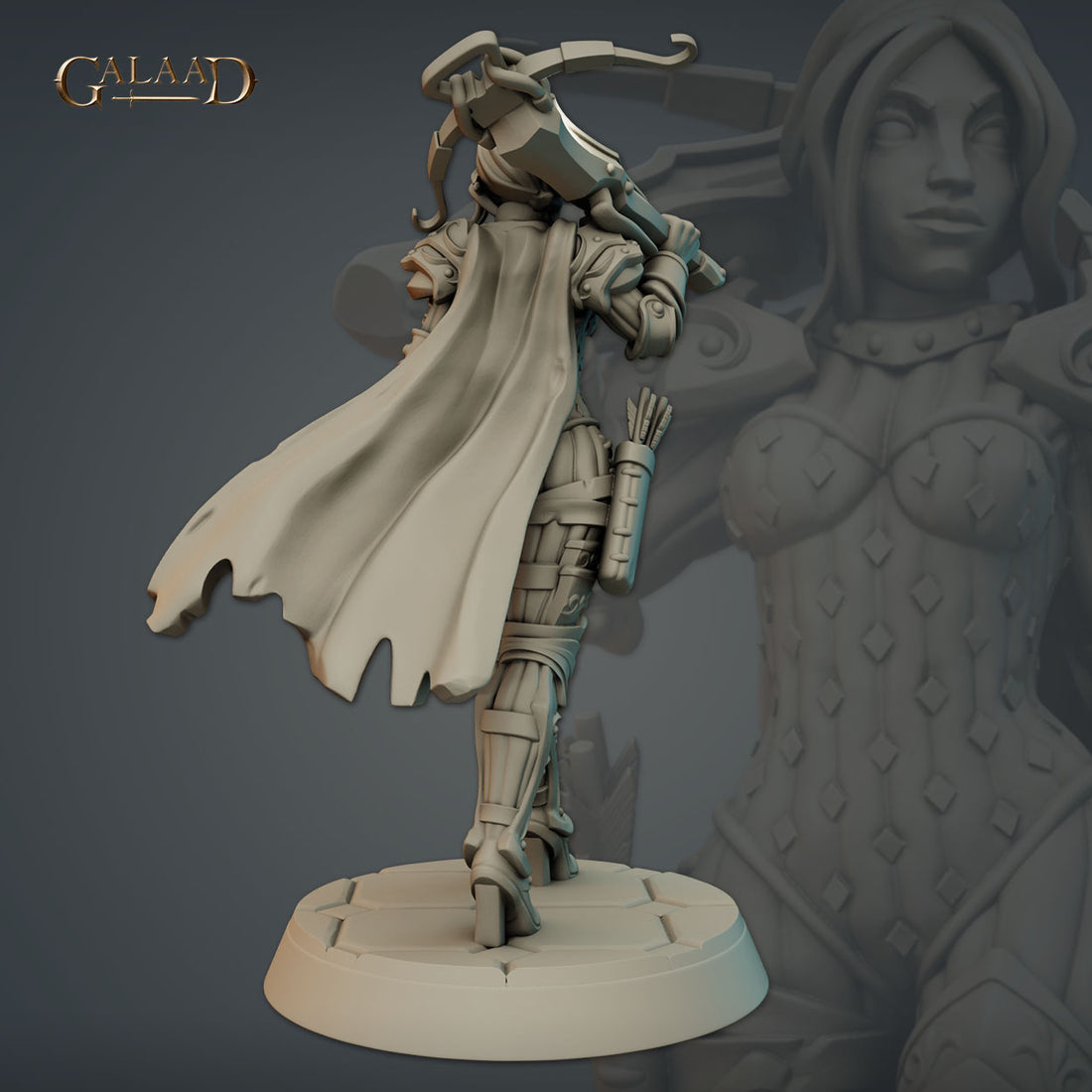 Galaad - Warden 04 Female Paladin Oathbreaker - Knights and Specters 2023 December