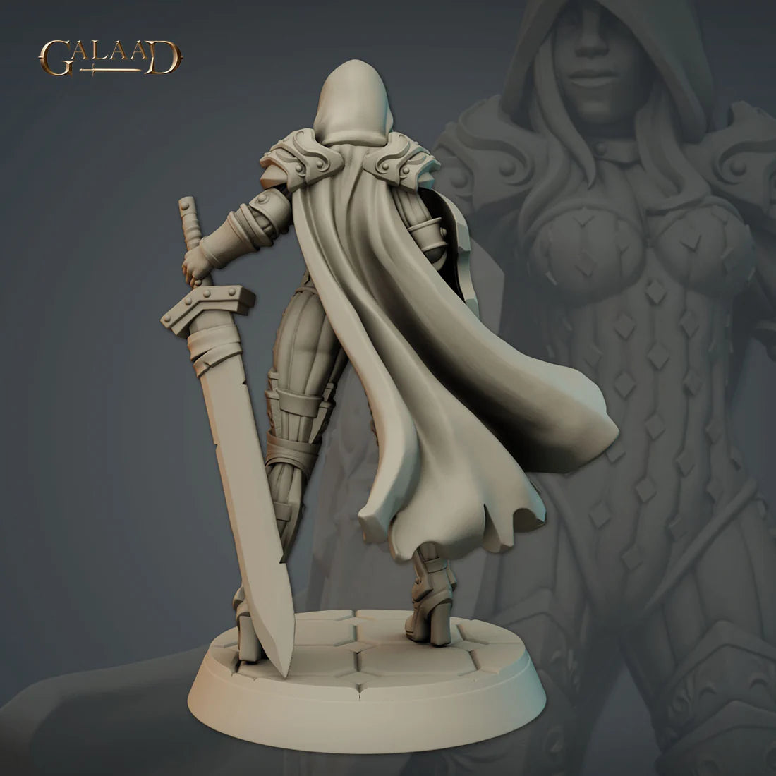 Galaad - Warden 05 Female Paladin Oathbreaker - Knights and Specters 2023 December