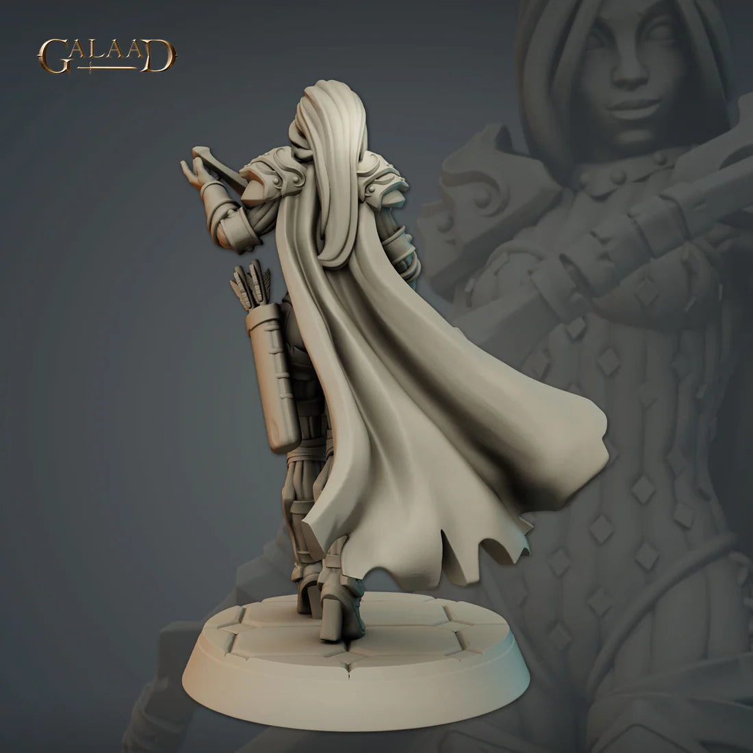 Galaad - Warden 06 Female Paladin Oathbreaker - Knights and Specters 2023 December