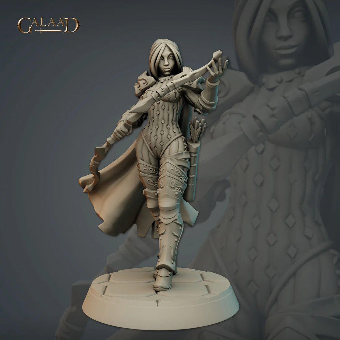 Galaad - Warden 06 Female Paladin Oathbreaker - Knights and Specters 2023 December