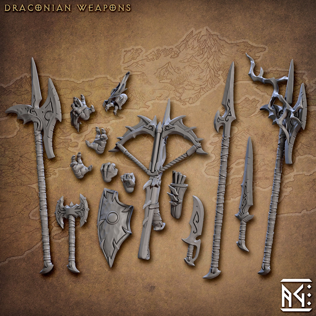 Artisan Guild - Draconian Weapons - Draconian Scourge 2023 June