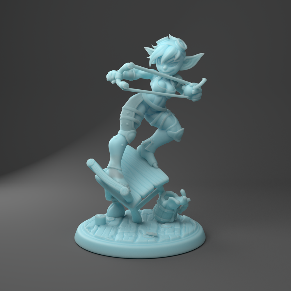 Twin Goddess Miniatures - Knox the Goblin Alchemist - 2020 February