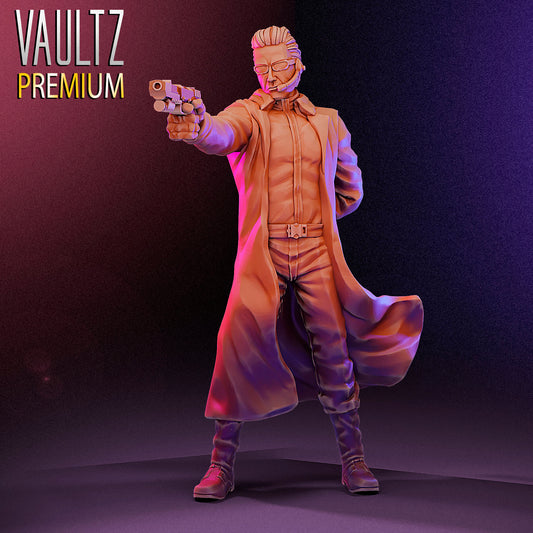Vaultz -William Wesker, Resident Evil - Zombicide Size 35mm