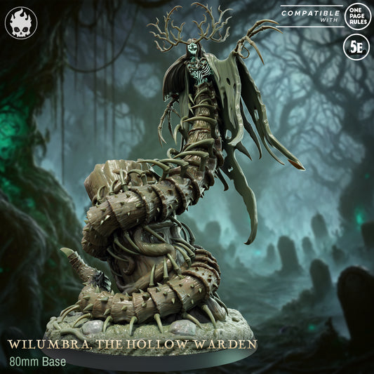 Flesh Craft Studio  - Wilumbra, the Hollow Warden (Huge) - The Hollowroot Covenant 2025 June