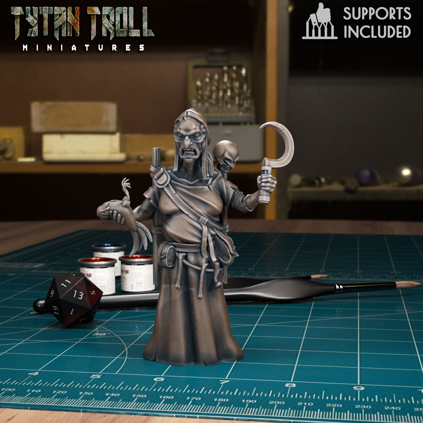 Tytan Troll - Barovian Witch 3, The Curse of Stradh - 2023 May