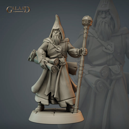 Galaad - Priest / Cleric Parchment 01 Cleric - Paladins and Clerics 2024 January