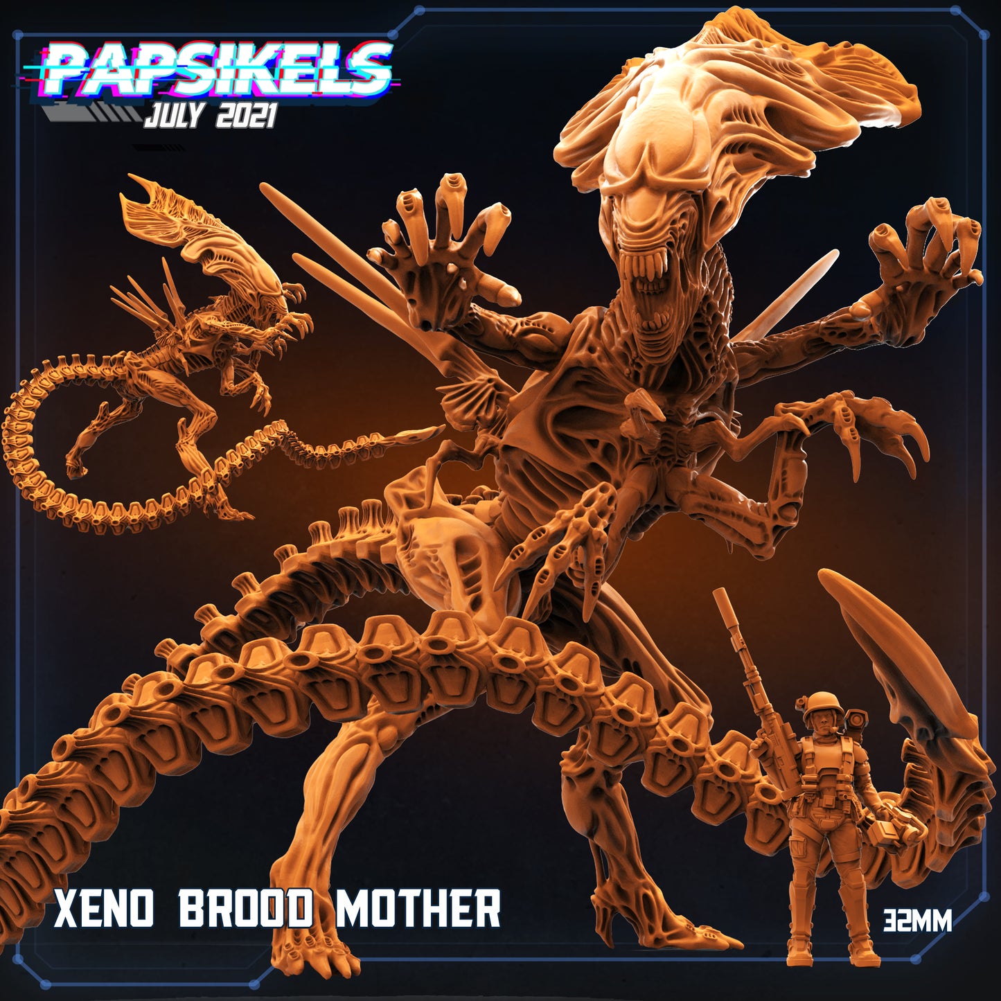 Papsikels - Xeno Brood Mother - 2021 July