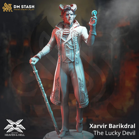 DM Stash - Xarvir Barikdral, The Lucky Devil - Beyond Heaven and Hell 2023-10