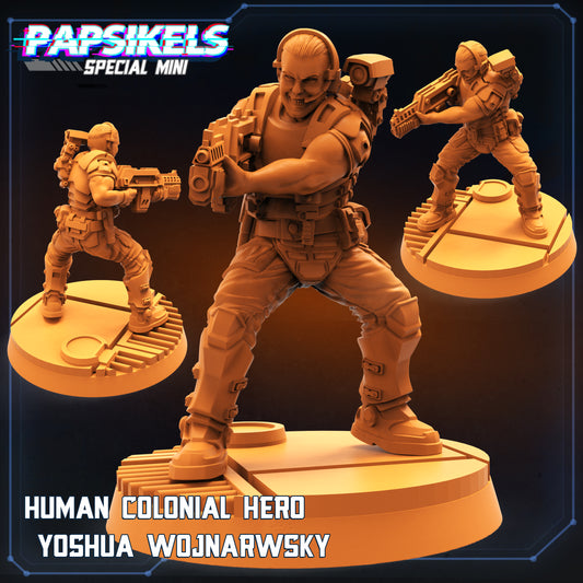 Papsikels - Human Colonial Hero, Yoshua Wojnarwsky - Special Welcome Pack