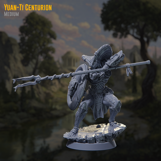 Claymore Miniatures - Yuan-Ti Centurion - In the Belly of the Serpent 2025 September