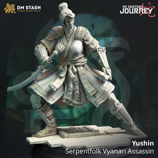 DM Stash - Yushin, Yuan-Ti, Vyanari Assassin - An Eastern Journey 2024 December