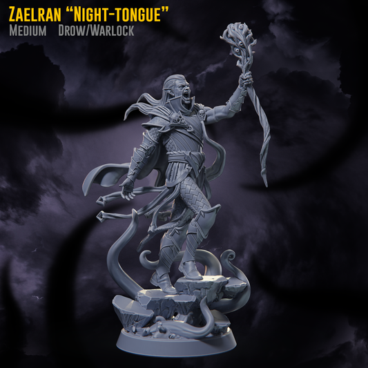Claymore Miniatures - Zaelraen 'Night-tongue' - Nightmares of the Far Realm 2025 December