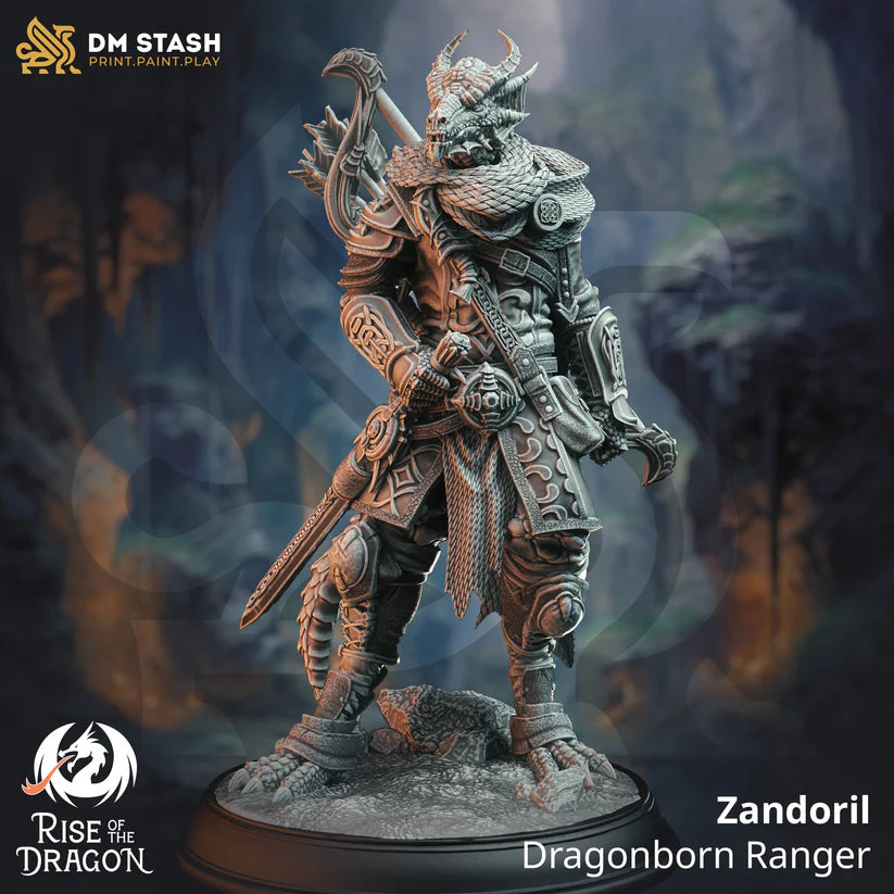 DM Stash - Zandoril, Dragonborn Ranger  - Rise of the Dragon 2023 November