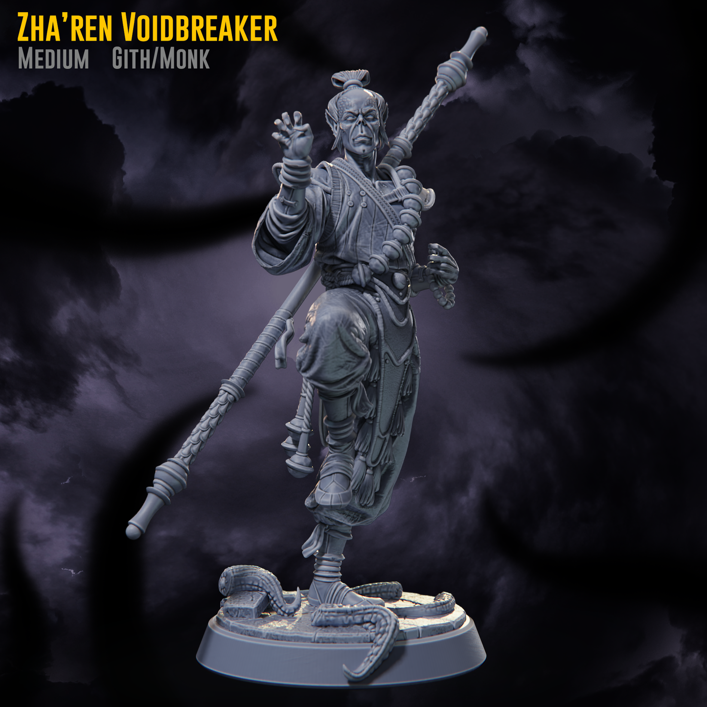 Claymore Miniatures - Zha'ren Voidbreaker - Nightmares of the Far Realm 2025 December