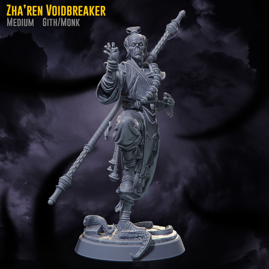 Claymore Miniatures - Zha'ren Voidbreaker - Nightmares of the Far Realm 2025 December
