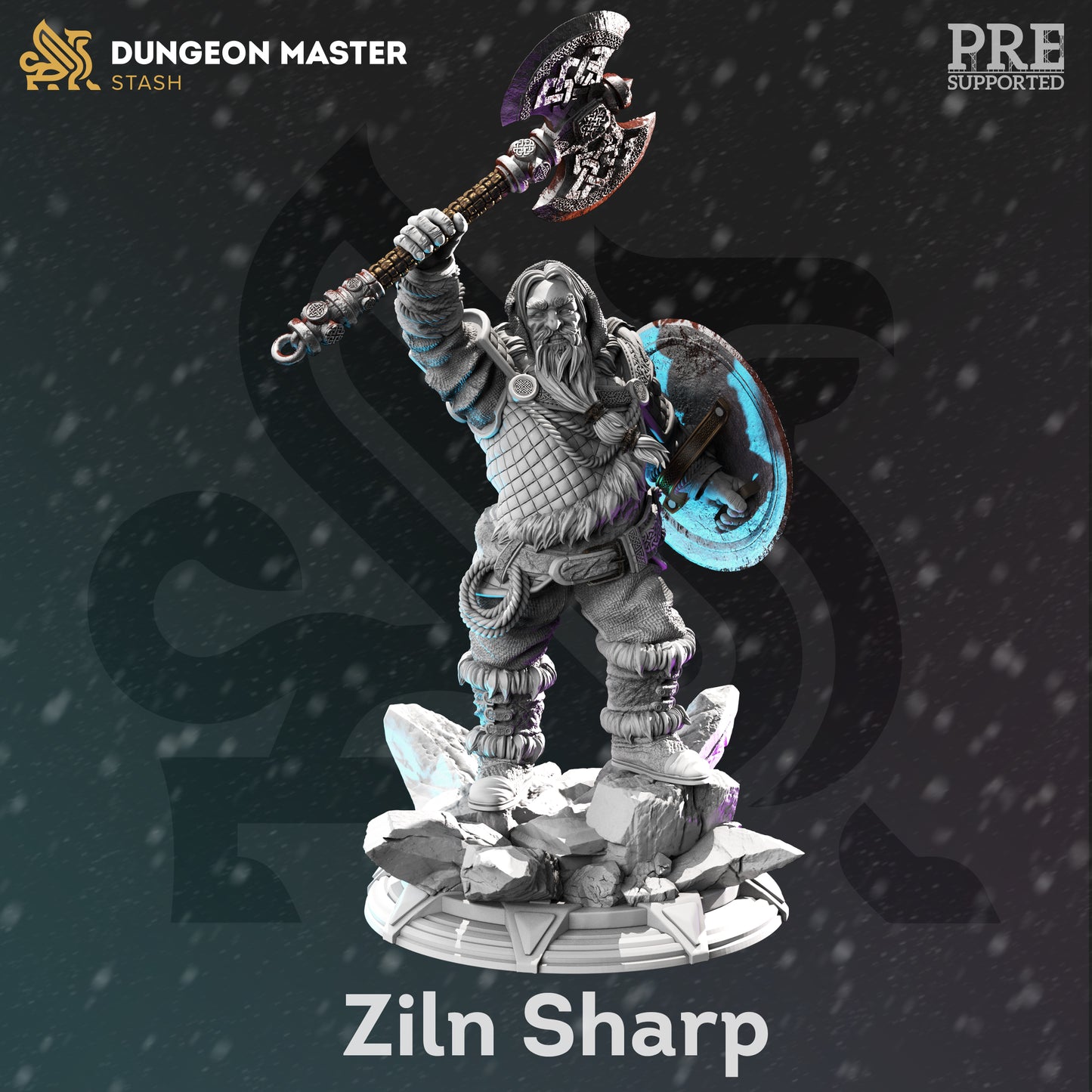 DM Stash - The Frozen wastes of Oldavor 2021 December Release 35mm