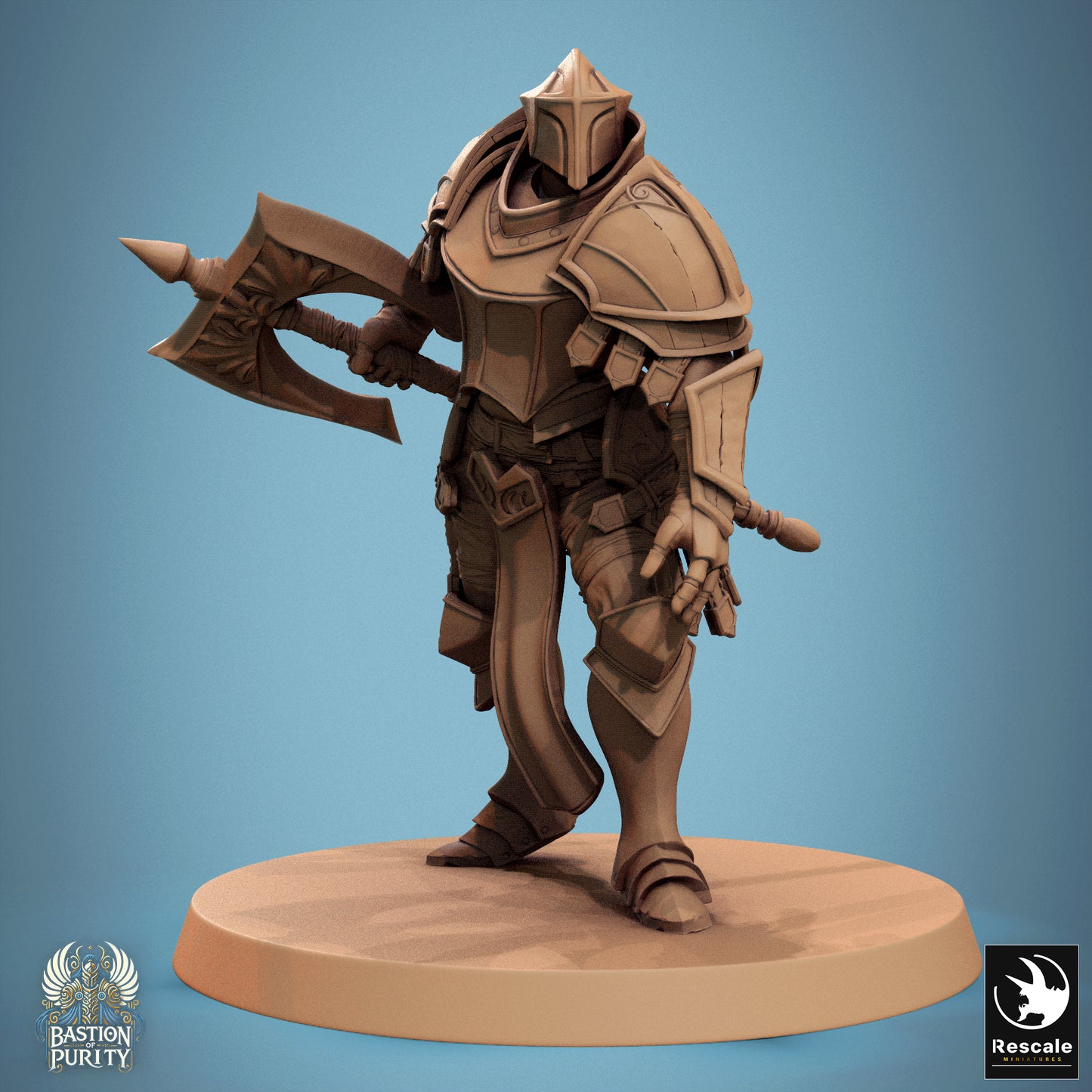 Rescale Miniatures (Lord of the Print) - Bastion of Purity - Aterna Infantry 2024 September Release 35mm