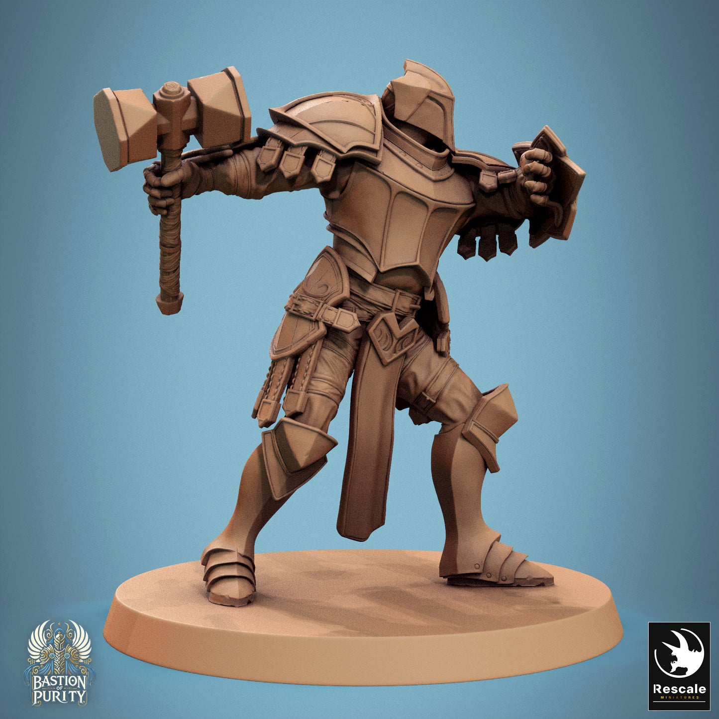 Rescale Miniatures (Lord of the Print) - Bastion of Purity - Aterna Infantry 2024 September Release 35mm