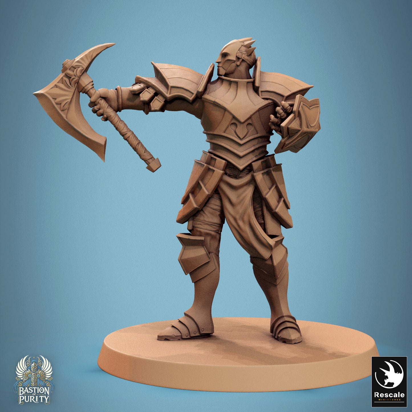 Rescale Miniatures (Lord of the Print) - Bastion of Purity - Aterna Infantry 2024 September Release 35mm