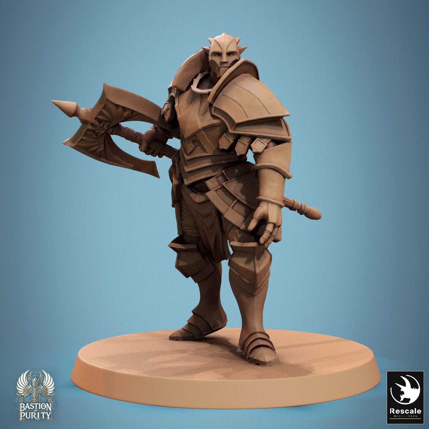 Rescale Miniatures (Lord of the Print) - Bastion of Purity - Aterna Infantry 2024 September Release 35mm