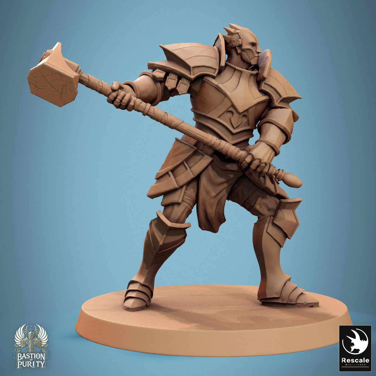 Rescale Miniatures (Lord of the Print) - Bastion of Purity - Aterna Infantry 2024 September Release 35mm