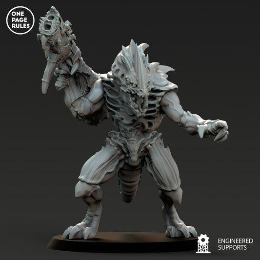 One Page Rules - Prime Gunner 1, Tyranids - Warhammer 40K 2023 June
