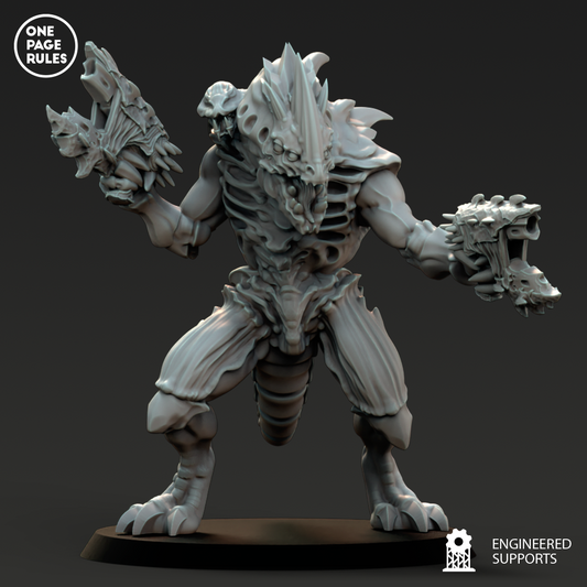 One Page Rules - Prime Gunner 11, Tyranids - Warhammer 40K 2023 June