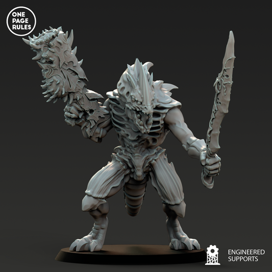 One Page Rules - Prime Gunner 2, Tyranids - Warhammer 40K 2023 June