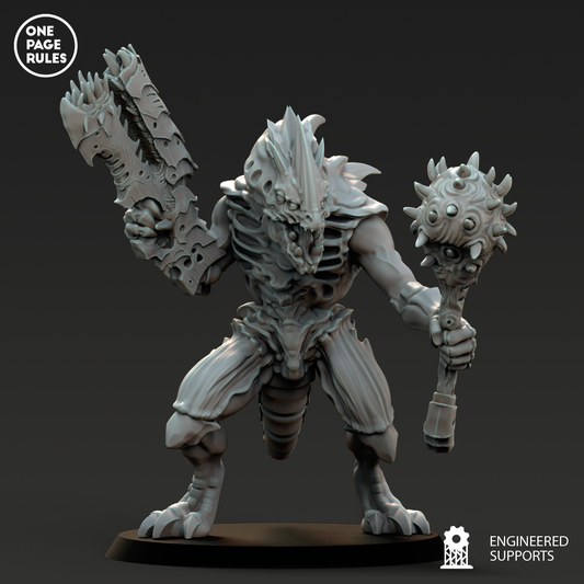 One Page Rules - Prime Gunner 3, Tyranids - Warhammer 40K 2023 June