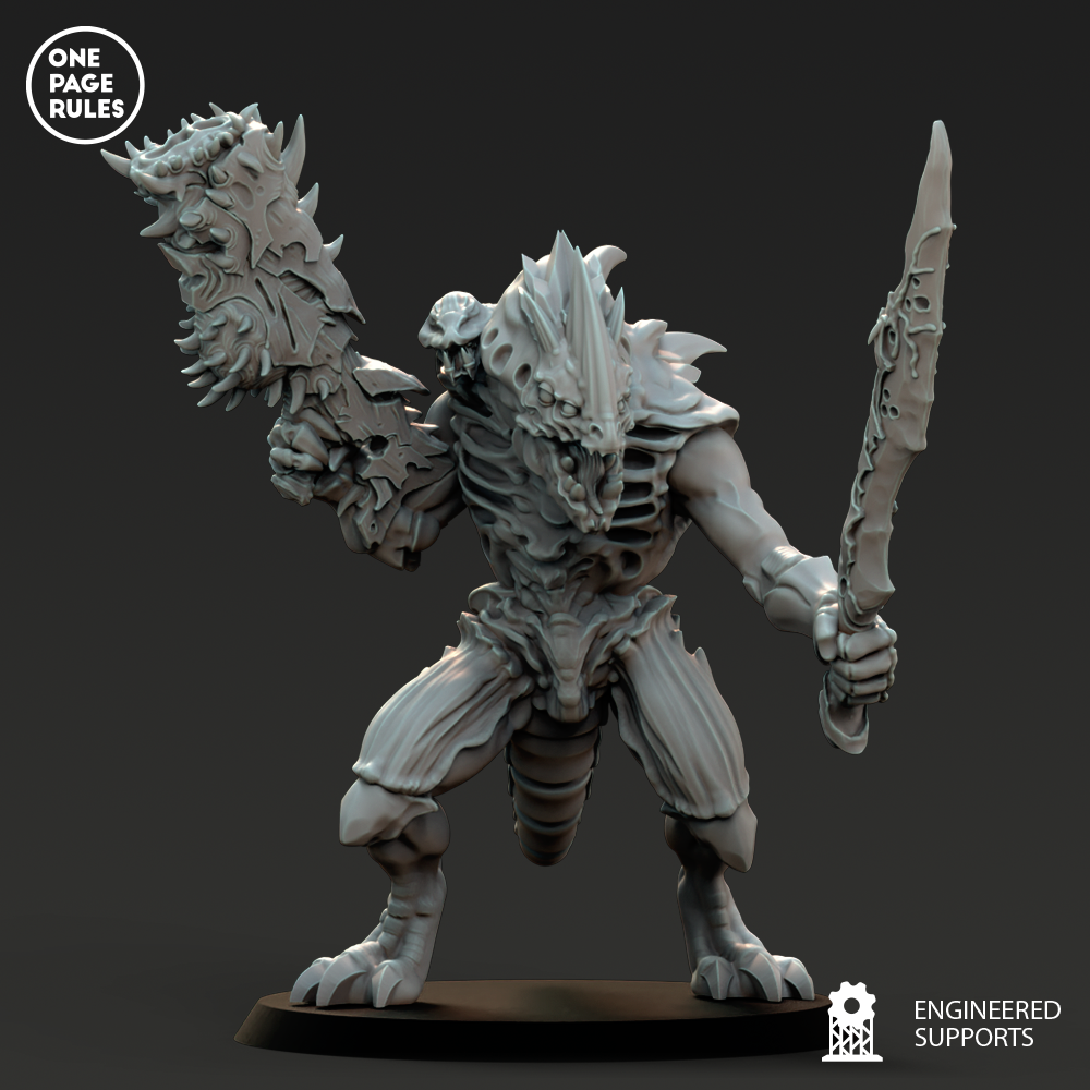 One Page Rules - Prime Gunner 8, Tyranids - Warhammer 40K 2023 June