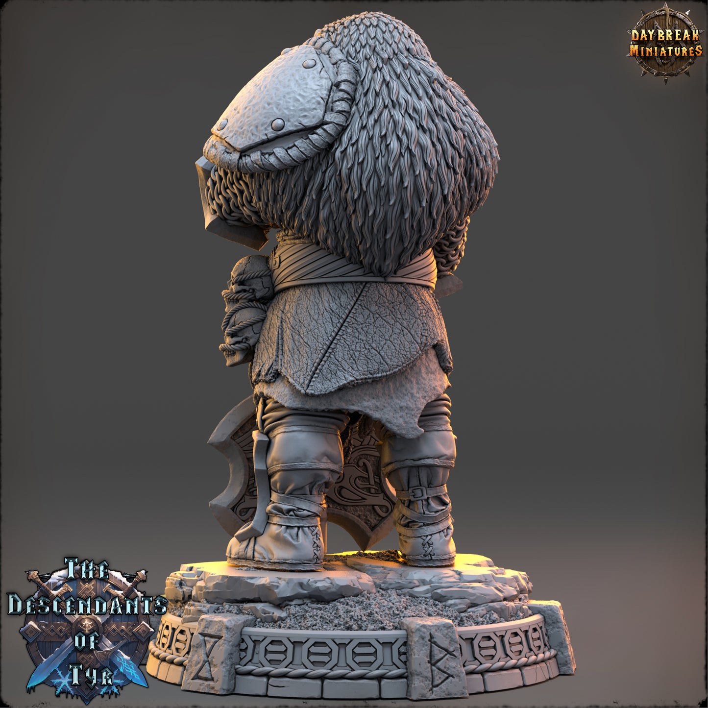 Daybreak Miniatures - Alaric “Black Bear” Cranash - Northmen - The Descendants of Tyr 2024 December