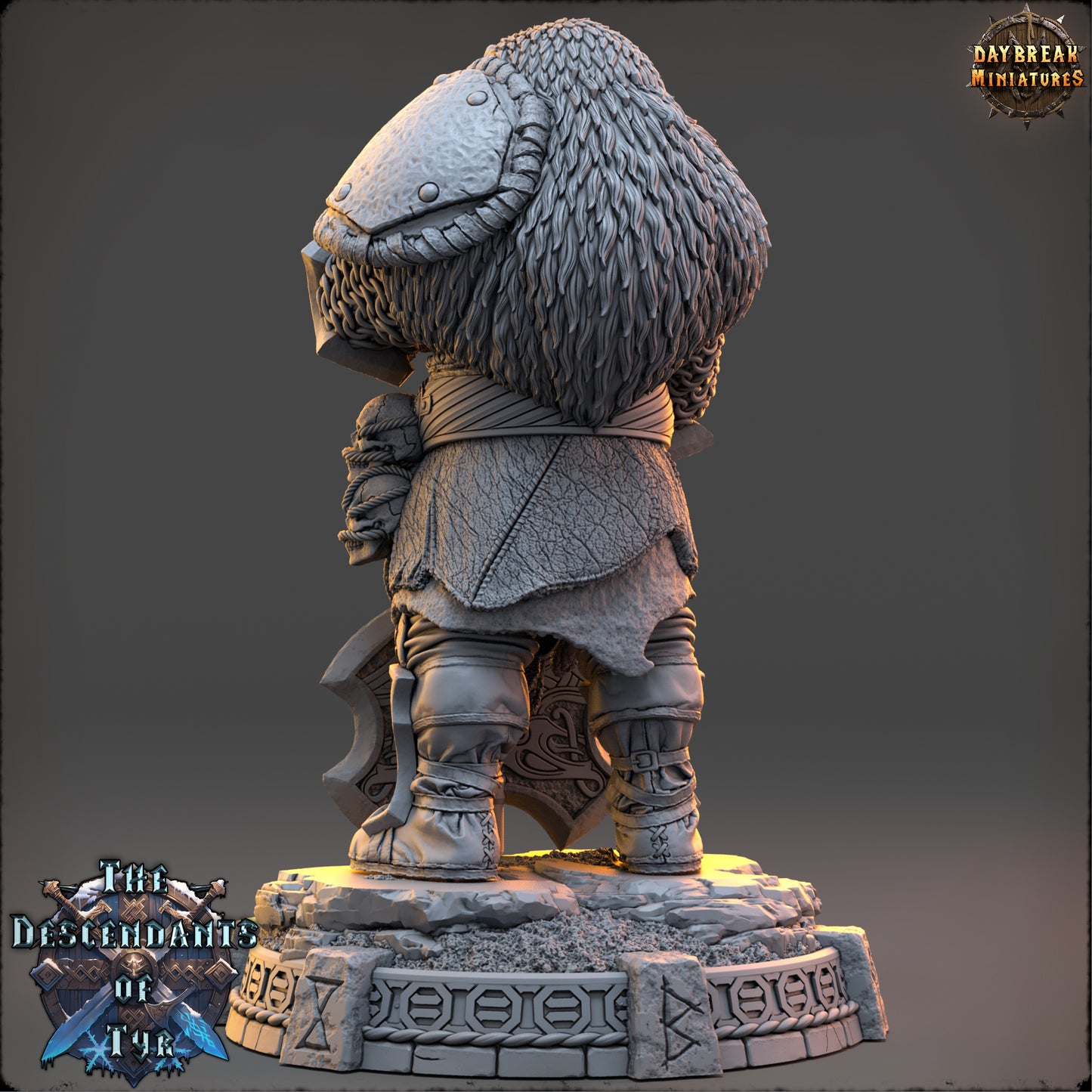 Daybreak Miniatures - Alaric “Black Bear” Cranash - Northmen, The Descendants of Tyr 2024 December