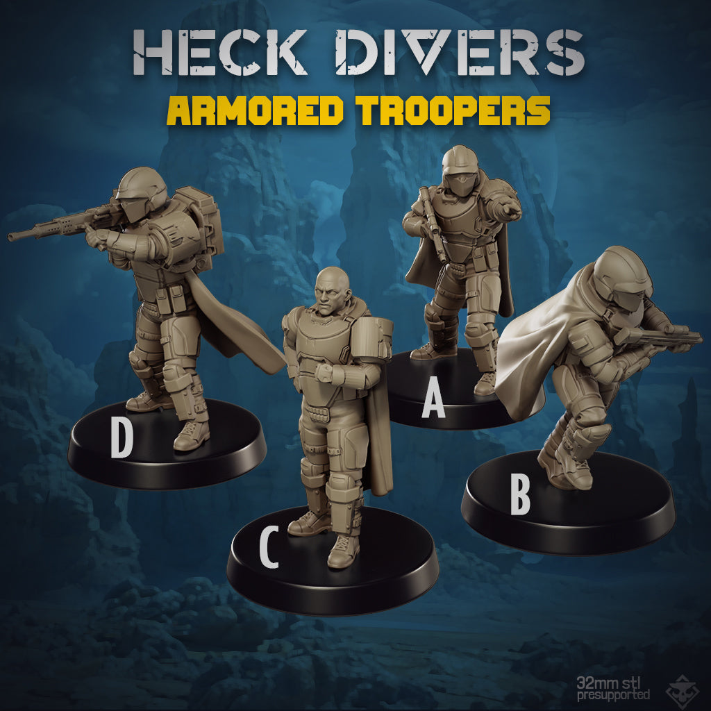 Skullforge - (Heck) Hell Divers, Armored Troopers 2024 April