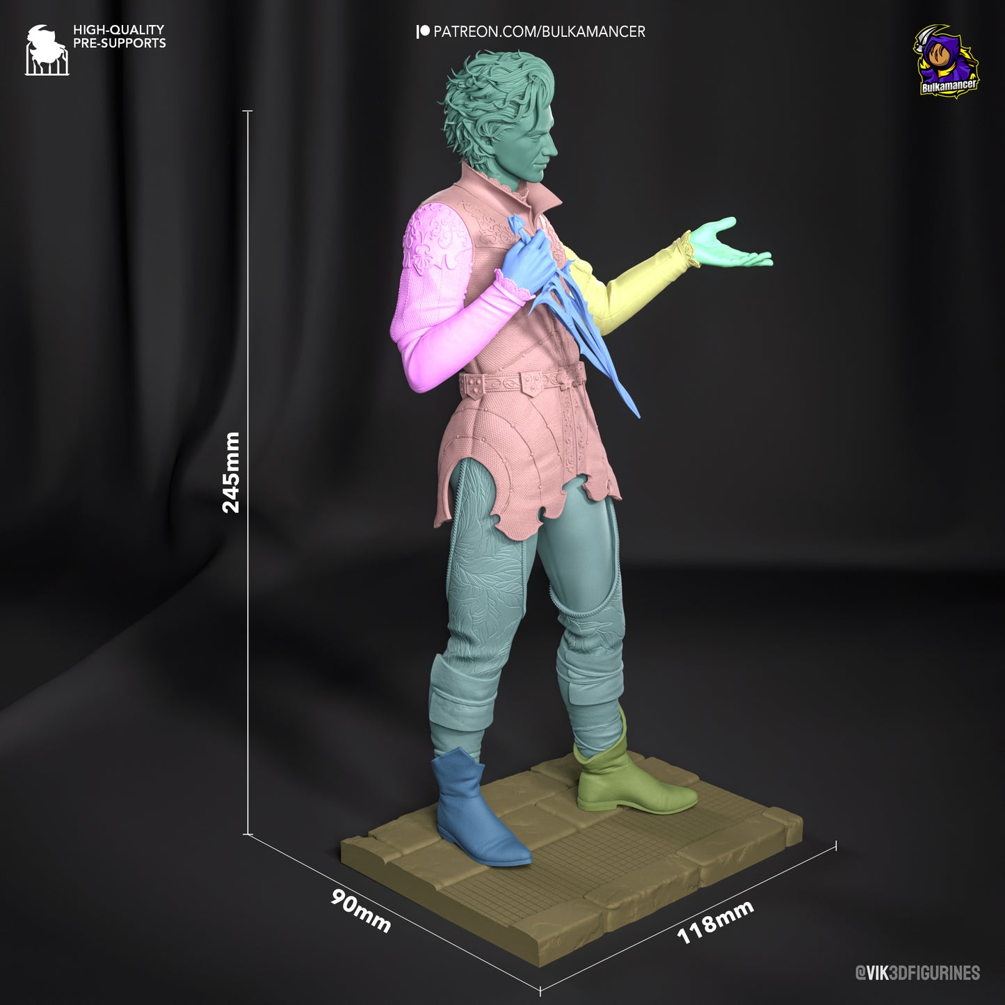 Bulkamancer - Astarion Ancunín - Baldrus gate 3