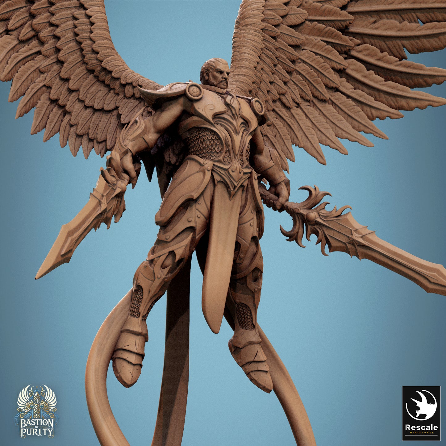 Rescale Miniatures (Lord of the Print) - Bastion of Purity - Aurelian Skyblade 2024 September Release 35mm