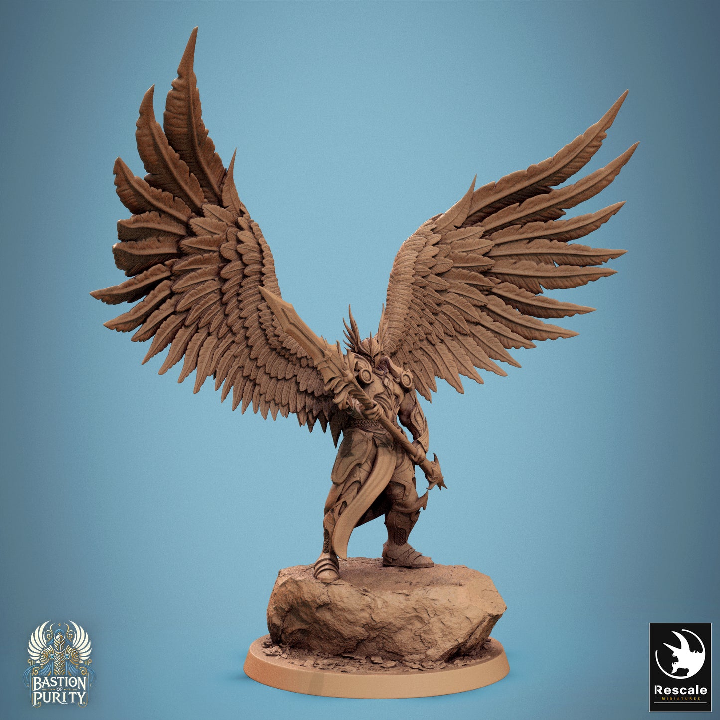 Rescale Miniatures (Lord of the Print) - Bastion of Purity - Aurelian Skyblade 2024 September Release 35mm