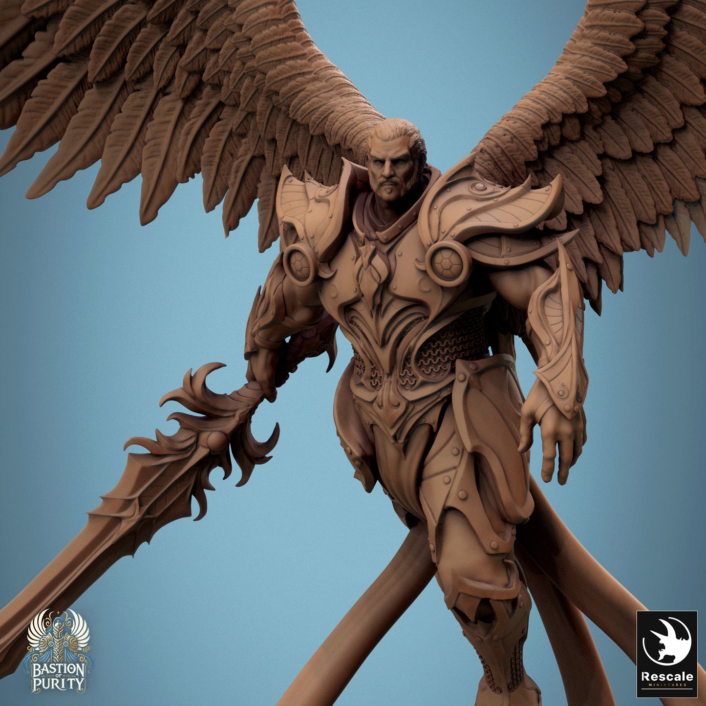 Rescale Miniatures (Lord of the Print) - Bastion of Purity - Aurelian Skyblade 2024 September Release 35mm